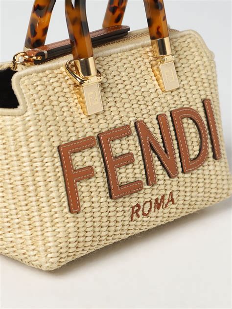 borsa fendi paglia|borse femminili.